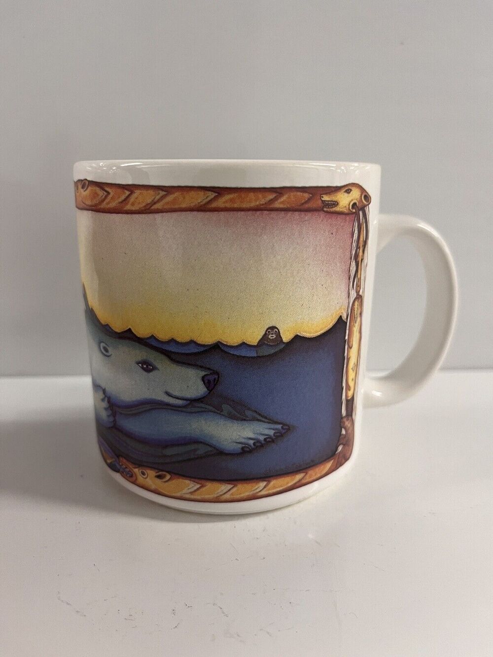 Polar Bear Mug Northern Images Shannon Cartwright Mislabel Anchorage Alaska